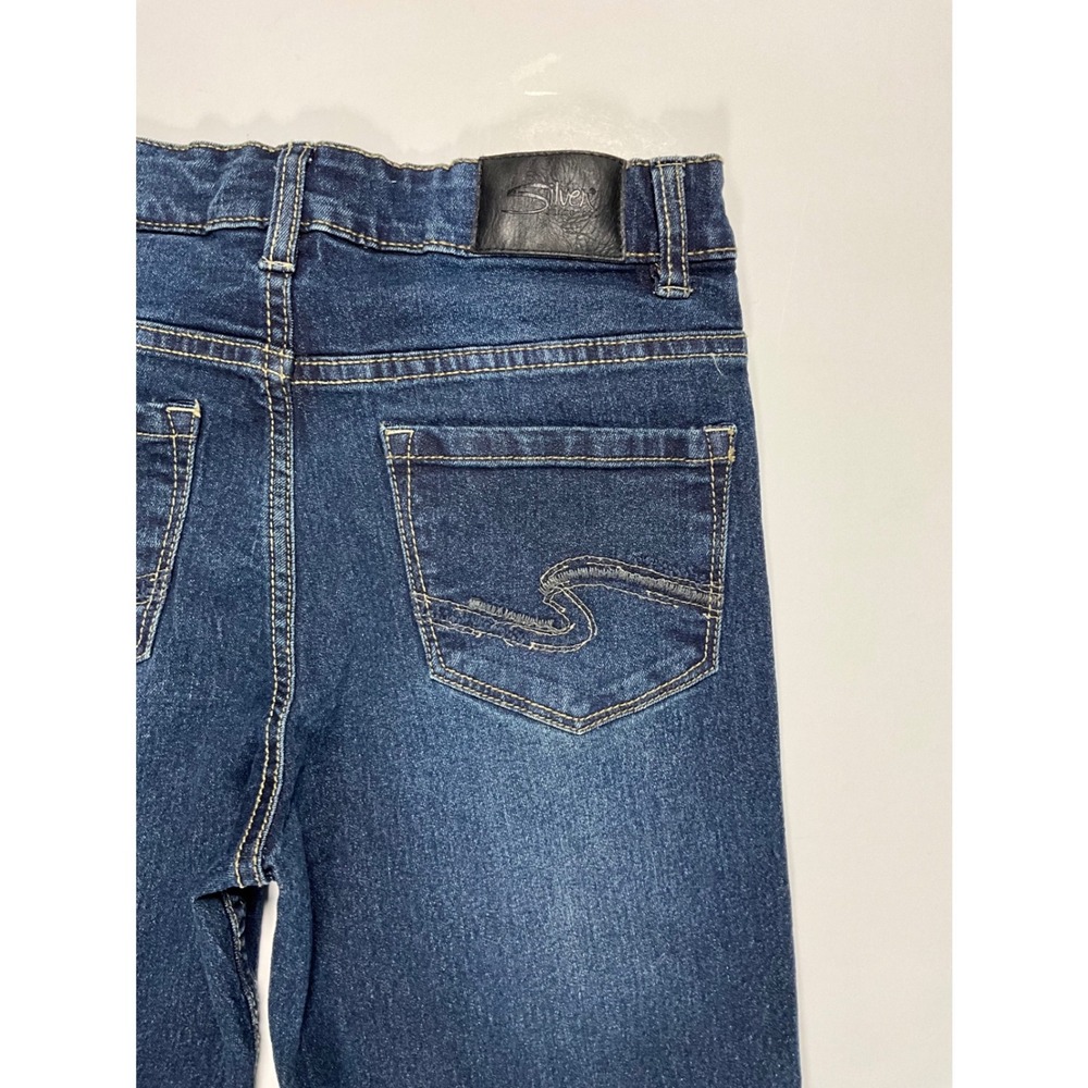 Silver Jeans Co Zane Triple 5 Bootcut Jeans Boys' Size 8 Eco-Friendly Denim - Picture 12 of 16
